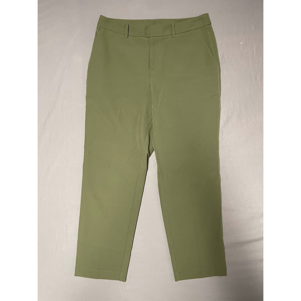 INC International Concepts Olive Green Dress Pants Trousers Womens Size 10